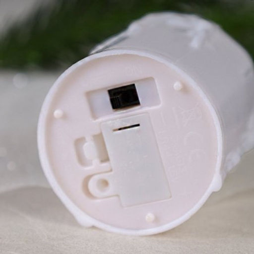 Свеча светодиодная подвижный фитиль 9 см / VFR-35 /уп 12/480/белая - Галеонтрейд фото 3