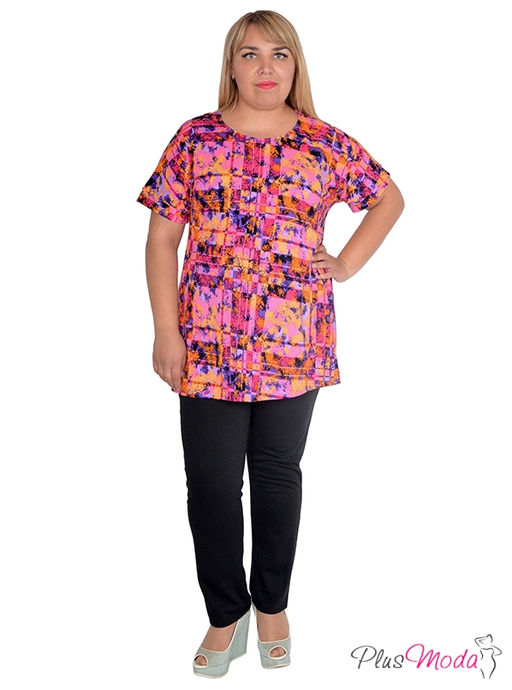 Туника Модель №478 размеры 50-80 - Plusmoda фото 2