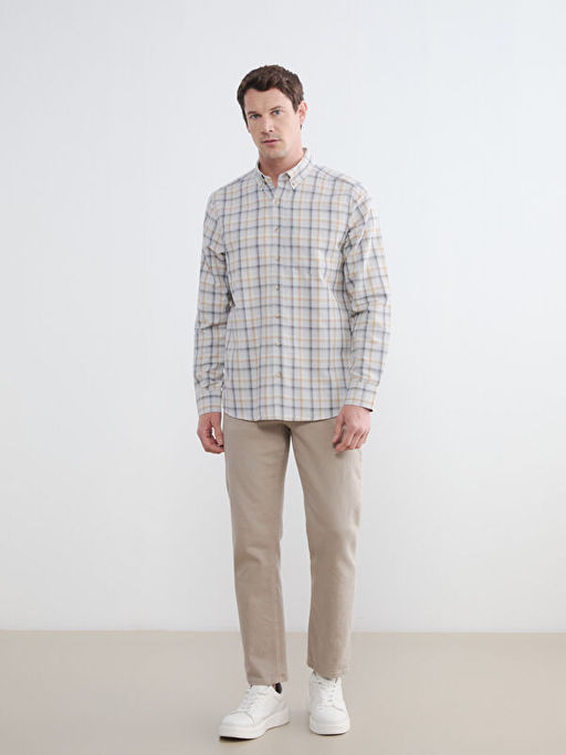 Regular Fit Ekose Erkek G?mlek