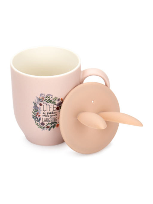 Кружка с крышкой ЗАЙКА 430мл - SIJ фото 5