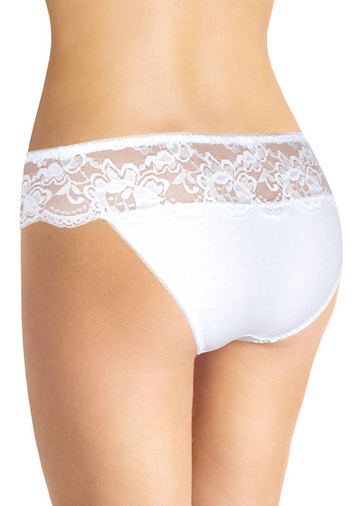 CLE C010к Трусы жен.кружево белый - Clever wear фото 2