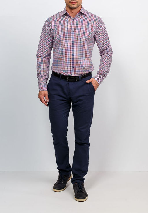 Сорочка мужская длинный рукав GREG 164/319/490/Z/1  фото 4