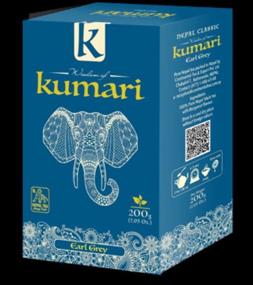 Kumari. Earl Grey 200 гр. карт.пачка