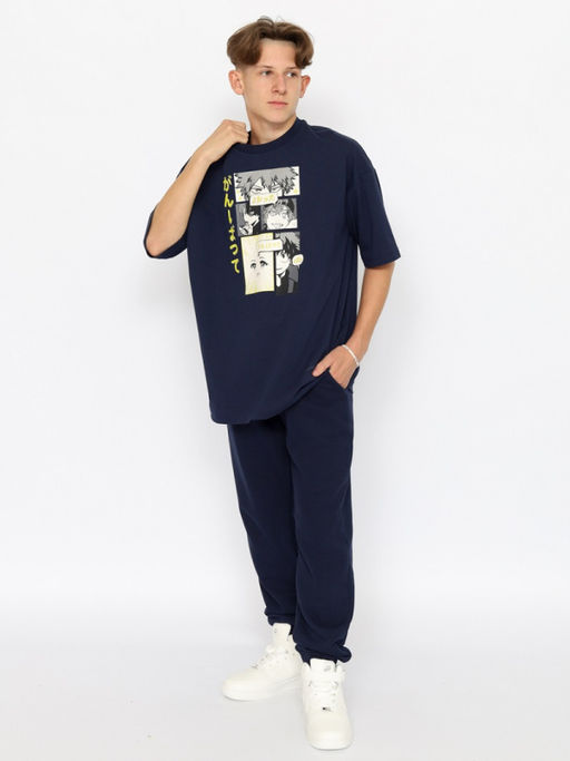 CRB wear / CWSM 70145-41 Брюки мужские,темно-синий/Ex.Cherubino  фото 2