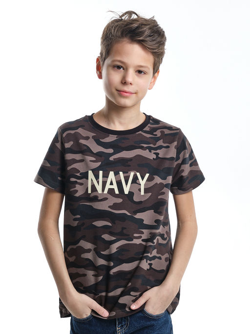Футболка с принтом UD 4326 камуфляж - Mini maxi фото 4