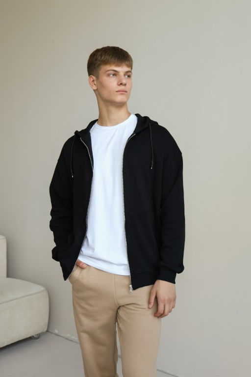 футер 3-нитка начес высокое качество пенье толстовка - Knitka wear фото 4