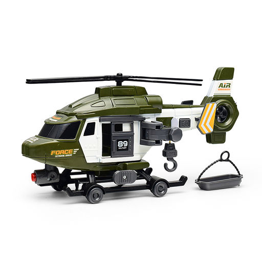 Вертолет "Армия" на батарейках, в коробке