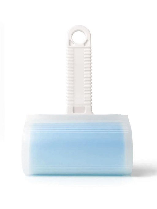 Многоразовый ролик для чистки одежды в футляре "Blue cloud", 16,7*11 см