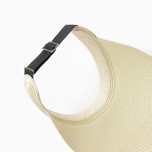 Козырёк женский MINAKU, молочный, размер 58, целлюлоза