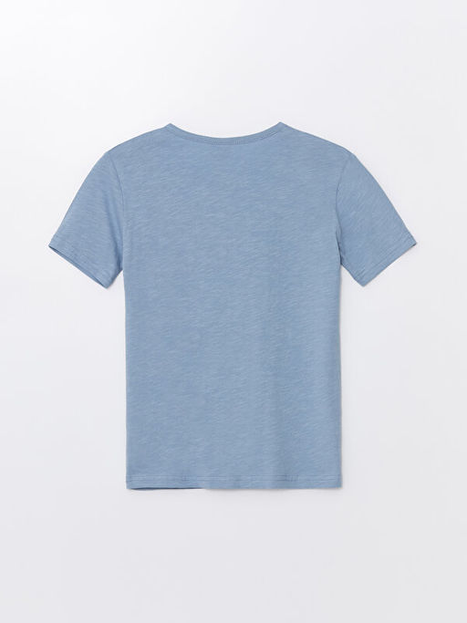 Bisiklet Yaka Basic K?sa Kollu Erkek ?ocuk Ti??rt