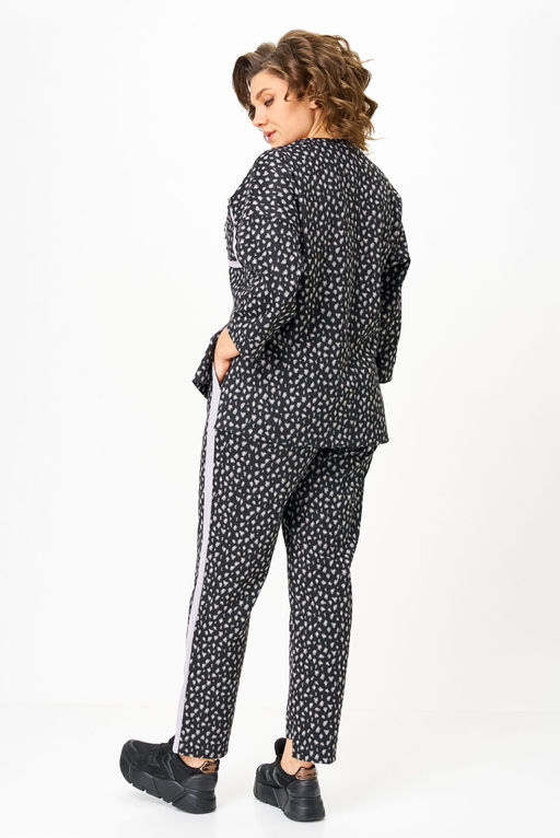 Костюм Michel Chic 1447 черный, лео  фото 4