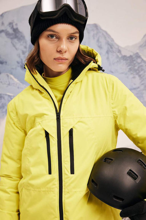 Водоотталкивающее водонепроницаемое пальто стандартной посадки с капюшоном DeFactoFit  фото 4