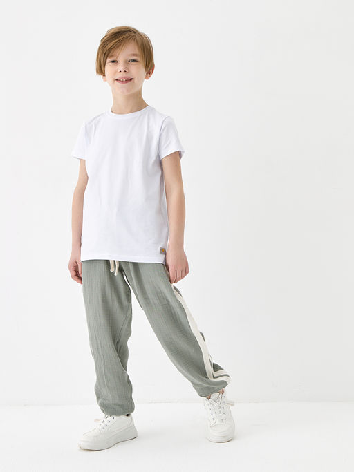 Белая футболка для мальчика - Kogankids фото 30