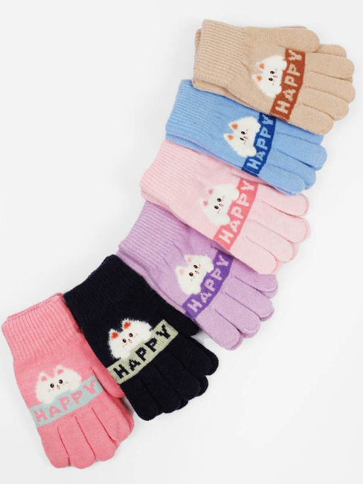 Перчатки детские Kim Lin - Соль&перец фото 3