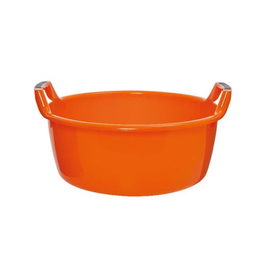 Таз 16л с ручками круг 20,5*44,5*42см