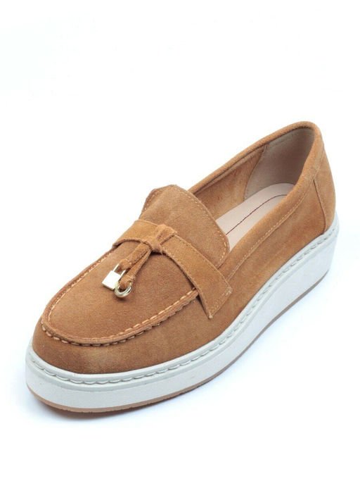 06-5061-8 BROWN Туфли (натуральная замша) - No name фото 5