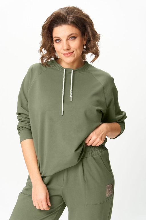 Джемпер Rumoda 2270 зеленый  фото 5