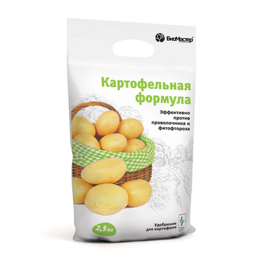 Компл. орг.-мин. удобр. "Биомастер" Картофельная формула 2,5кг (+ от проволочника, фитофтороза)