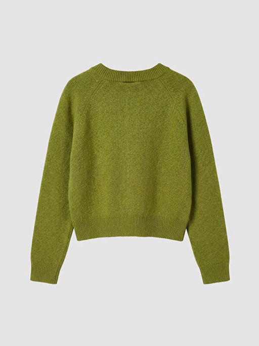 Bisiklet Yaka K?z ?ocuk Triko H?rka