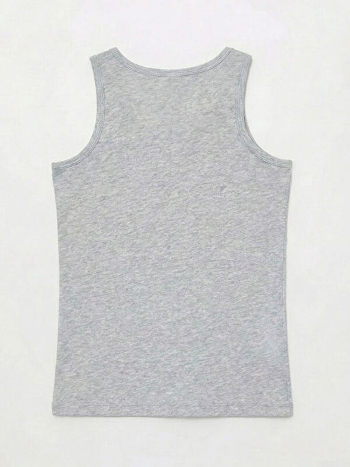 Bisiklet Yaka Erkek ?ocuk Atlet 2li