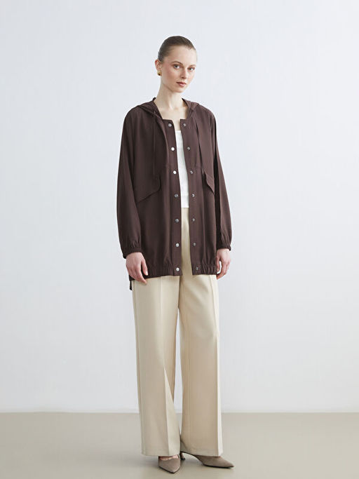 Kap??onlu Kad?n Ceket