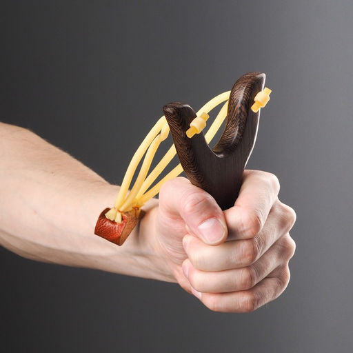 Рогатка деревянная Детство, коричневая - Simaland фото 4