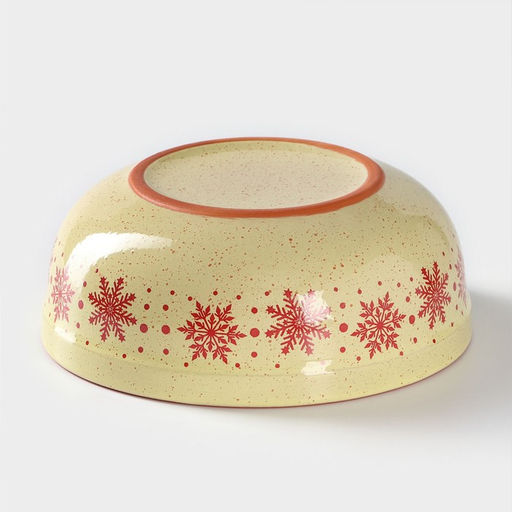 Салатник «Снежинки», d=19 см, 1.4 л