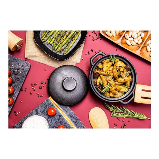 Форма для запекания с крышкой Walmer Iron-Black, 0.6 л, цвет черный  фото 10