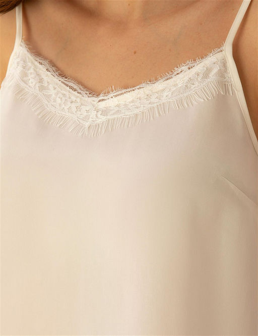 Ekru Cupro Regular Fit Bluz - Pierre cardin фото 7