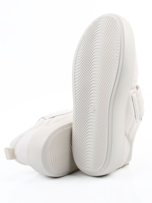 03-YH462-2 LT. BEIGE Полуботинки спортивные демисезонные женские (натуральная кожа)