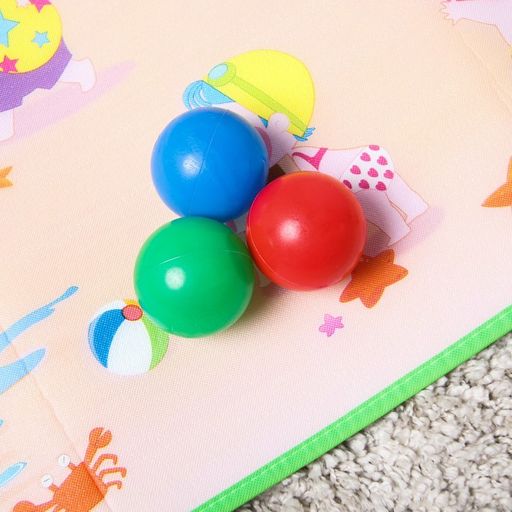 Игровой коврик для детей на фольгированной основе Море и пляж, размер 180х150x0,5 см, Крошка Я  фото 3