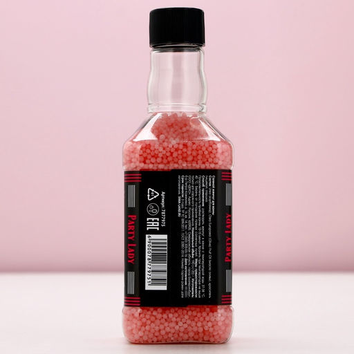 Жемчуг для ванны Party Lady, 190 г, аромат нежного пиона, Чистое счастье  фото 4