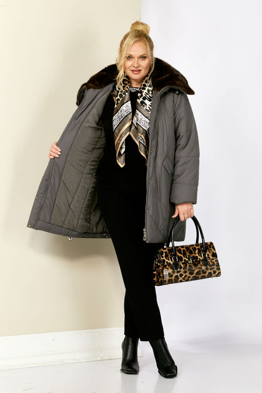 Куртка SHETTI 2205 стальной