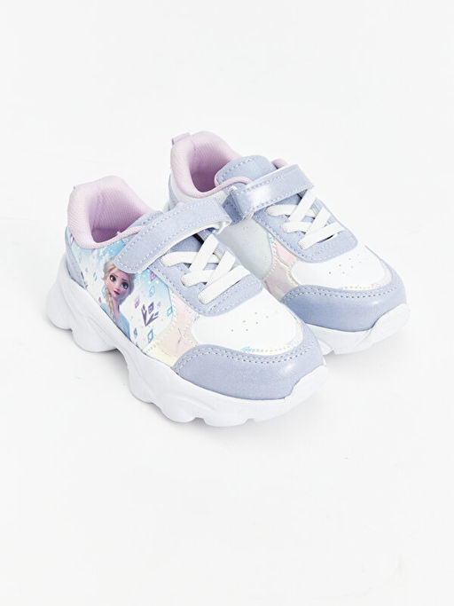 Elsa Bask?l? K?z Bebek Spor ayakkab?