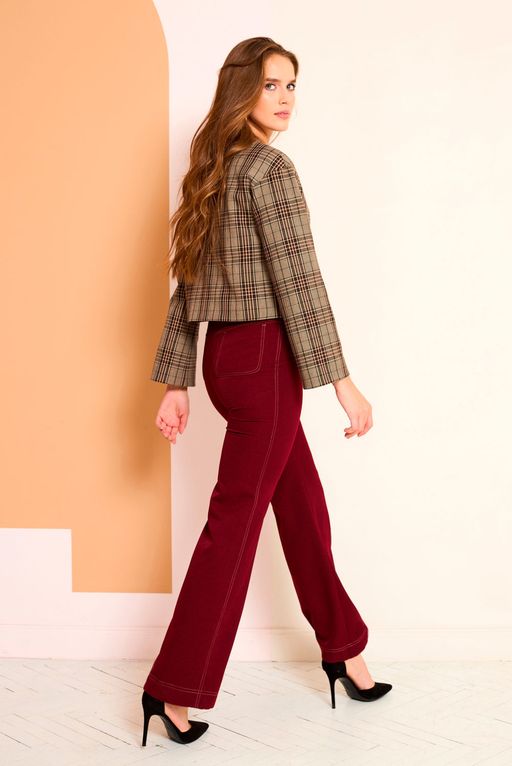 Костюм LaKona 11480 винный  фото 4