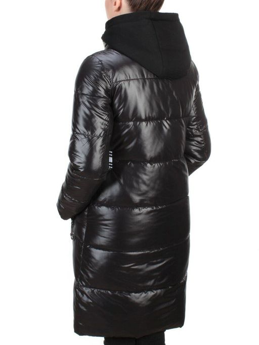 2193 BLACK Куртка зимняя женская AIKESDFRS (200 гр. холлофайбера) - Fashion фото 5