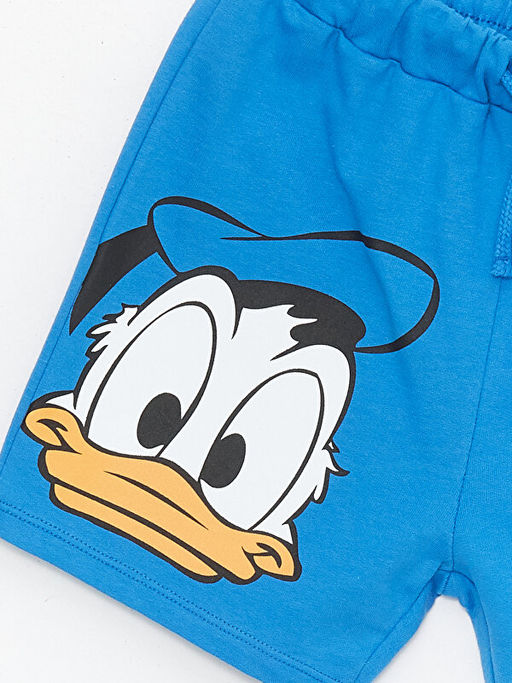 Beli Lastikli Daffy Duck Bask?l? Erkek Bebek ?ort - Waikiki фото 3
