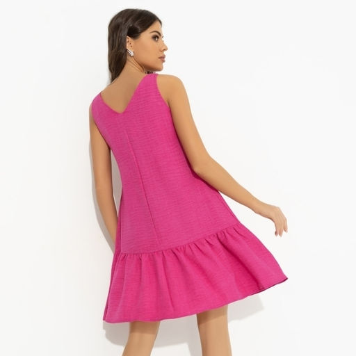 Сарафан свободного силуэта Динамичный стиль (розовый) - Charutti фото 5