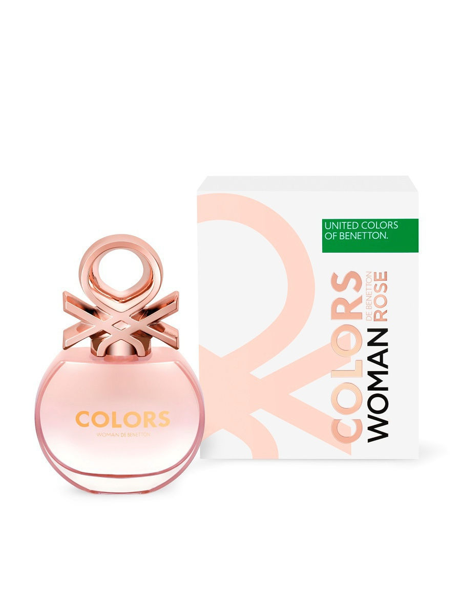 BENETTON ROSE w EDT 80 ml M, туалетная вода  фото 2