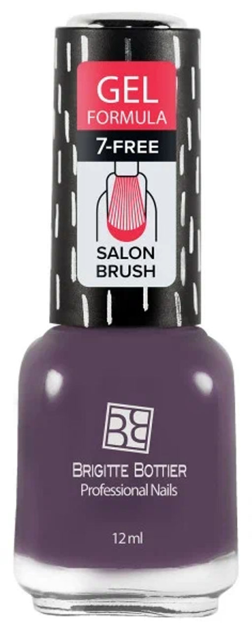 Brigitte Bottier лак для ногтей GEL FORMULA тон 17 черника со сливками 12мл