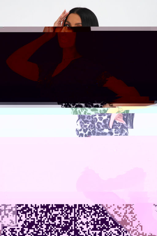 Туника женская из вискозы из вискозы Олеся серый леопард