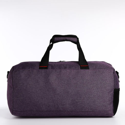 Сумка спортивная на молнии, длинный ремень, цвет фиолетовый - Simaland фото 3