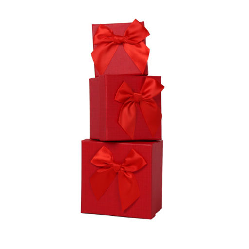 Коробка подарочная Прямоугольная набор 3 штуки / 1313 /уп 96/ - Галеонтрейд фото 5