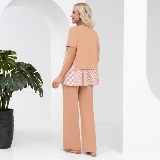 Брючный комплект Дневник моих путешествий (2 в 1 брауни) - Charutti фото 5