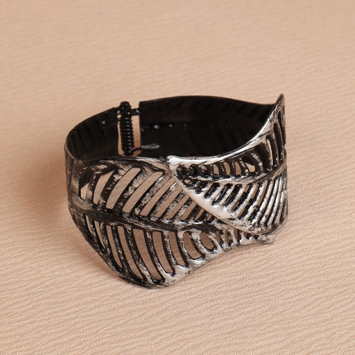 Подхват для штор Листья, d = 7 6 см, цвет чёрный - Simaland фото 2