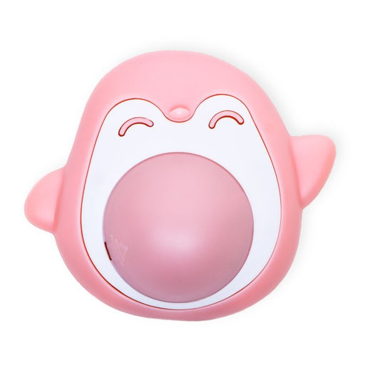 Игрушка для кошек с кошачьей мятой Пингвин, 6 см. розово-бежевая - Пижон фото 2