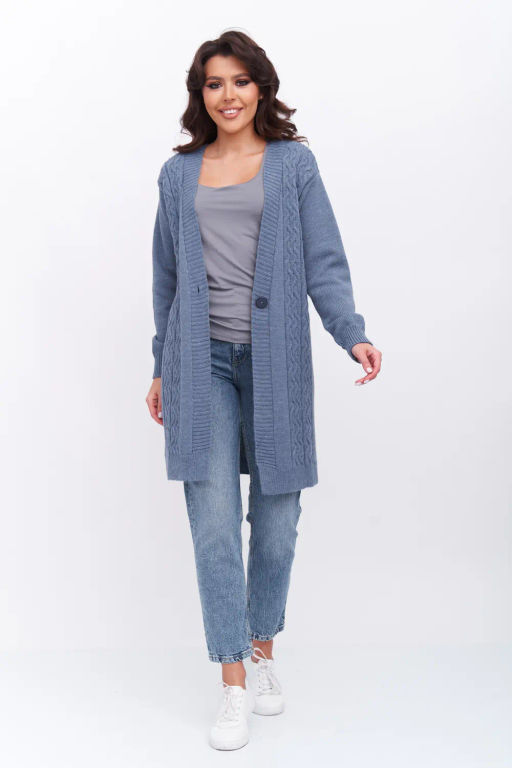 ЗЛАТА Кардиган 351834/джинс