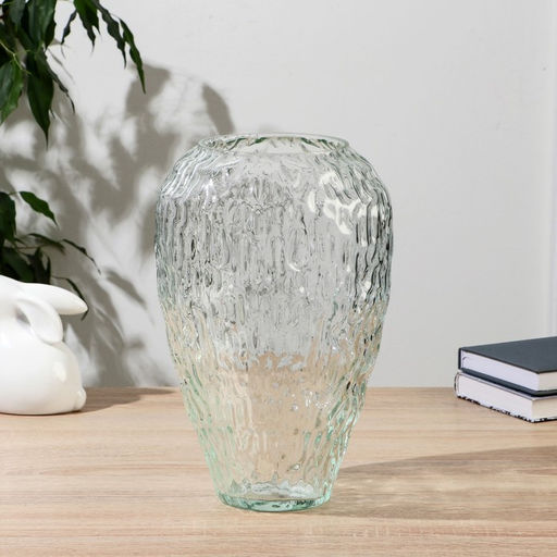 Ваза «Линда», 28×17 см, d=11 см, стекло, прозрачная