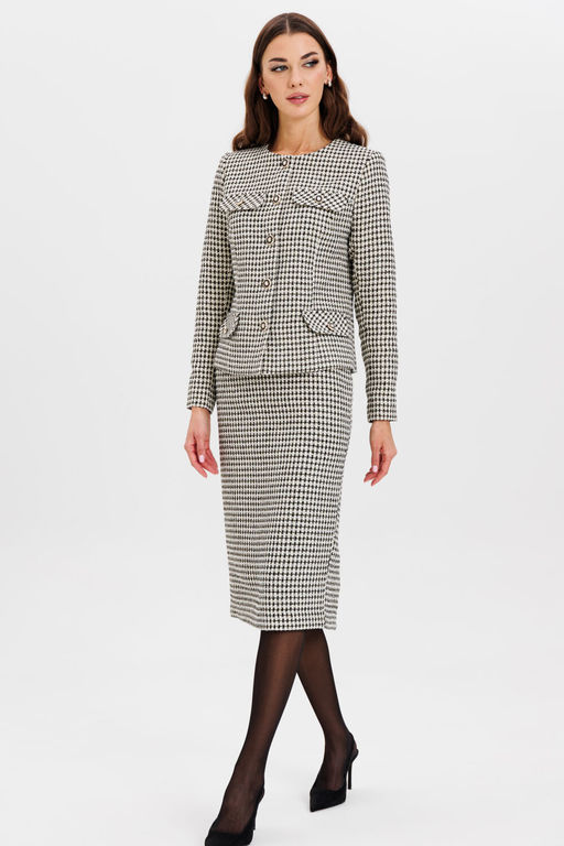 Костюм Lars Style 1007 бежевый, черный