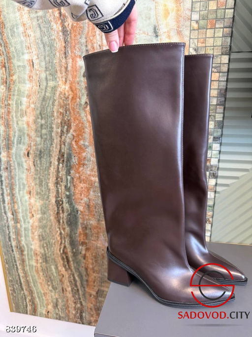 Сапоги женские на каблуке - Bruno фото 3